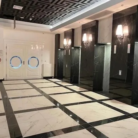 Appartement Hanza Tower 22 White Jacussi & Sauna & Pool &