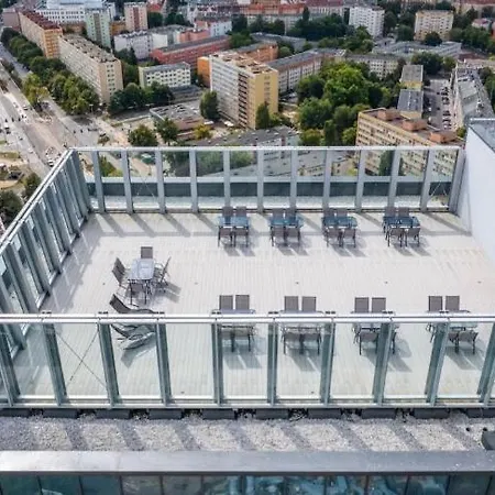 Hanza Tower 22 White Jacussi & Sauna & Pool & Appartement *