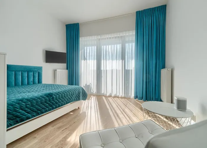 Hanza Tower 22 White Jacussi & Sauna & Pool & Apartment *