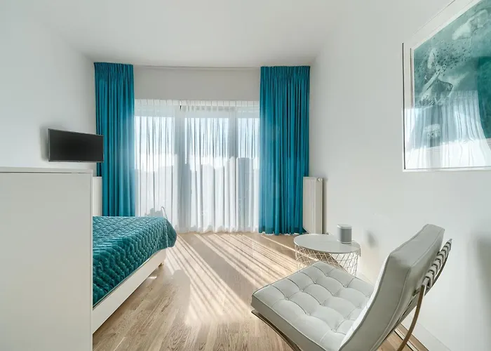 Hanza Tower 22 White Jacussi&sauna&pool&spa Apartament *