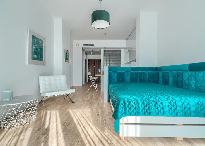 Hanza Tower 22 White Jacussi&sauna&pool&spa