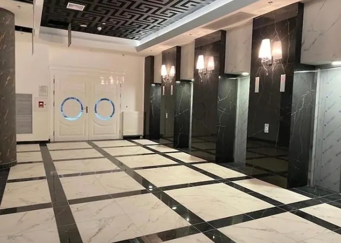 Apartment Hanza Tower 22 White Jacussi & Sauna & Pool &